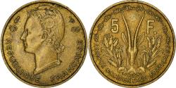 World Coins - Coin, French West Africa, 5 Francs, 1956, Paris, , Aluminum-Bronze