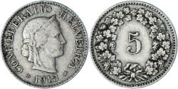 World Coins - Coin, Switzerland, 5 Rappen, 1912