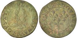 World Coins - Coin, France, Louis XIII, Double tournois, buste enfantin, Double Tournois