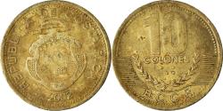 World Coins - Coin, Costa Rica, 10 Colones, 2002