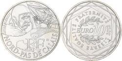 World Coins - France, 10 Euro, 2012, Nord-Pas De Calais, , Silver