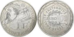 World Coins - France, 10 Euro, Provence Alpes Côte d'Azur, 2012, Paris, Silver,