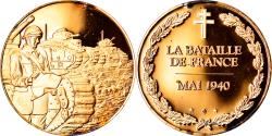 World Coins - France, Medal, La bataille de France, Mai 1940, Politics, Society, War,
