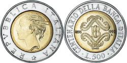 World Coins - Coin, Italy, 500 Lire, 1993, Rome, , Bi-Metallic, KM:160