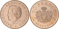 World Coins - Coin, Monaco, Rainier III, 10 Francs, 1974, Monnaie de Paris, ESSAI,
