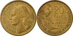 World Coins - Coin, France, Guiraud, 20 Francs, 1950, Beaumont - Le Roger, 3 faucilles / G