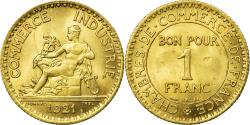 World Coins - Coin, France, Chambre de commerce, Franc, 1921, Paris,