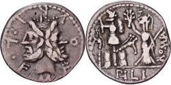 Ancient Coins - Roman Republic, Denarius, 119 BC, Rome, Silver, , Crawford:281/1