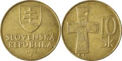 World Coins - Coin, Slovakia, 10 Koruna, 1995