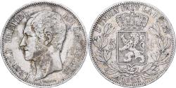 World Coins - Belgium, Leopold I, 5 Francs, 5 Frank, 1853, Silver, , KM:17