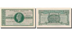 World Coins - France, 1000 Francs, Marianne, 1945, AU(50-53), Fayette:VF 12.1, KM:107