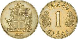 World Coins - Coin, Iceland, Krona, 1946