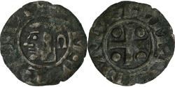 World Coins - Archbishopric of Vienne, Denier, ca. 1200-1250, Vienne, Billon,