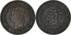 World Coins - Canada, Prince Edward Island, Victoria, Cent, 1871, Heaton, Bronze,