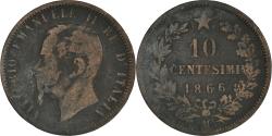 World Coins - Coin, Italy, 10 Centesimi, 1866