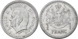 World Coins - Coin, Monaco, 1 Franc, Undated (1943), , Aluminum, Gadoury:MC131