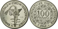 World Coins - Coin, West African States, 100 Francs, 1967, , Nickel