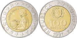World Coins - Coin, Portugal, 100 Escudos, 1991