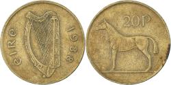 World Coins - Coin, Ireland, 20 Pence, 1988
