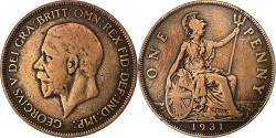 World Coins - Great Britain, George V, Penny, 1931, Bronze, , KM:838