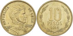 World Coins - Coin, Chile, 10 Pesos, 2014