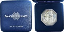 World Coins - France, Token, Bicentenaire de la Banque de France, 2000, Dumarest, BU