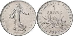 World Coins - France, Semeuse, Franc, 1965, Paris, , Nickel, KM:925.2, Gadoury:474