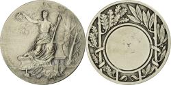 World Coins - France, Medal, Art Nouveau, Agriculture, Mattei, , Silvered bronze