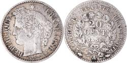 World Coins - Coin, France, Cérès, 20 Centimes, 1850, Paris, , Silver, KM:758.1