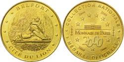 World Coins - France, Token, Touristic token, Belfort - Cité du Lion, 2000, MDP,