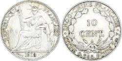 World Coins - Coin, FRENCH INDO-CHINA, 10 Cents, 1913, Paris, , Silver, KM:9