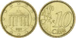 World Coins - Germany, 10 Euro Cent, 2002, , Bi-Metallic