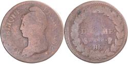 World Coins - Coin, France, Dupré, Decime, AN 8, Strasbourg, , Copper, Gadoury:187a