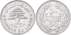 World Coins - Lebanon, 50 Piastres, 1969, Nickel, , KM:28.1