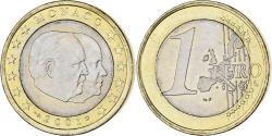 World Coins - Monaco, Rainier III, Euro, 2001, Paris, , Bi-Metallic, Gadoury:MC178