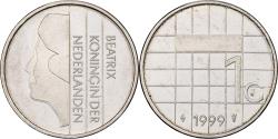 World Coins - Netherlands, Beatrix, Gulden, 1999, Nickel, , KM:205
