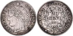 World Coins - Coin, France, Cérès, 20 Centimes, 1850, Paris, , Silver, KM:758.1