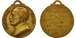 World Coins - France, Medal, Maréchal Foch, Commandant des Armées, 1918, Aug.Maillard