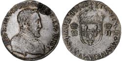 World Coins - France, Henri II, Teston, 1554, Poitiers, Silver, , Gadoury:373a