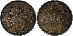 World Coins - Coin, France, Napoleon III, Napoléon III, 5 Francs, 1867, Paris,