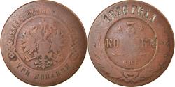 World Coins - Coin, Russia, Alexander II, 3 Kopeks, 1876, Saint-Petersburg, , Copper