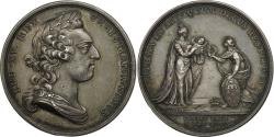 World Coins - France, Medal, Naissance du Comte d'Artois, Louis XV, History, 1757, Röettiers
