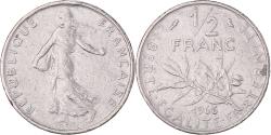 World Coins - Coin, France, Semeuse, 1/2 Franc, 1966, Paris, , Nickel, KM:931.1