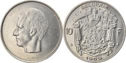 World Coins - Coin, Belgium, Baudouin I, 10 Francs, 10 Frank, 1969, Brussels,