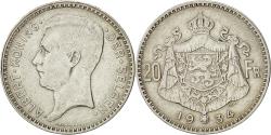World Coins - Belgium, 20 Francs, 20 Frank, 1934, , Silver, KM:104.1