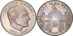 World Coins - France, Medal, Les Présidents de la République, Jacques Chirac, Politics