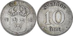 World Coins - Coin, Sweden, 10 Öre, 1919