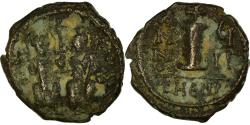 Ancient Coins - Coin, Justin II, Decanummium, 571-572, Antioch, , Copper, Sear:383