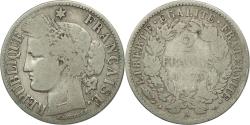 World Coins - Coin, France, Cérès, 2 Francs, 1873, Paris, , Silver, KM:817.1