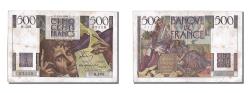 World Coins - Banknote, France, 500 Francs, 500 F 1945-1953 ''Chateaubriand'', 1948